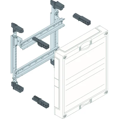 Bloque UNIVERS N para terminales serie horizontal 300x250mm