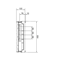bloque universal para barras pos. 60 mm 4/5 polos. 1xNH2 450x250mm