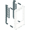Bloque UNIVERSN para barras pos. 60 mm 4/5 polos. 1xNH1 450x250mm