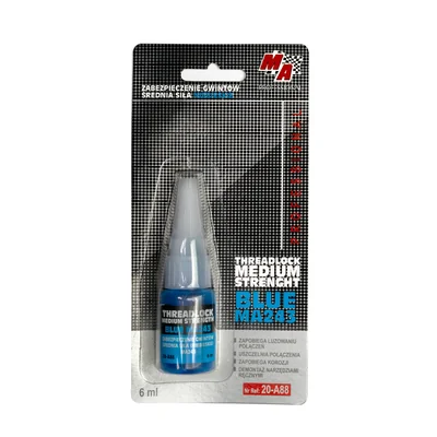 Bloqueador de hilos de duración media 6ml MA PROFESSIONAL azul 12uds