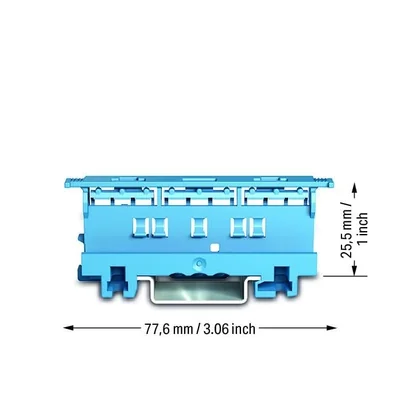 Blue mounting adapter