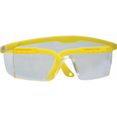 Blue tinted protective goggles