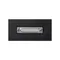 Board 90x45mm (2xK45) LPT connectors + insert, gray graphite