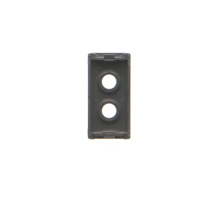 Board K45/2, 2x RCA (CINCH) 22, 5x45mm, graphite gray