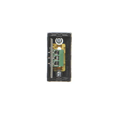Board K45/2, 2x RCA (CINCH) 22, 5x45mm + inserts, gray graphite