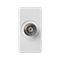 Board K45/2, BNC 22, 5x45mm connectors + insert, pure white