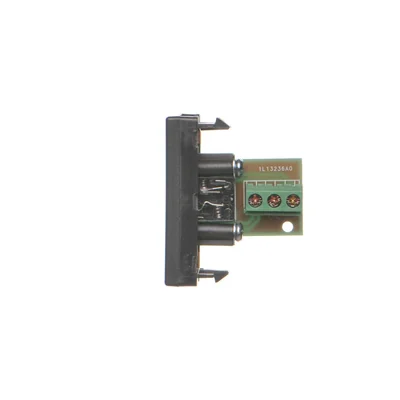 Board K45/2 mini-jack sockets 22, 5x45mm + insert, gray graphite