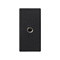 Board K45/2 mini-jack sockets 22, 5x45mm + insert, gray graphite