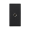 Board K45/2 mini-jack sockets 22, 5x45mm + insert, gray graphite