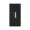 Board K45/2 USB type A female 22, 5x45mm + socket, graphite gray