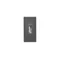 Board K45/2 USB type A female 22, 5x45mm + socket, graphite gray
