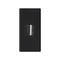 Board K45/2 USB type A female 22, 5x45mm + socket, graphite gray