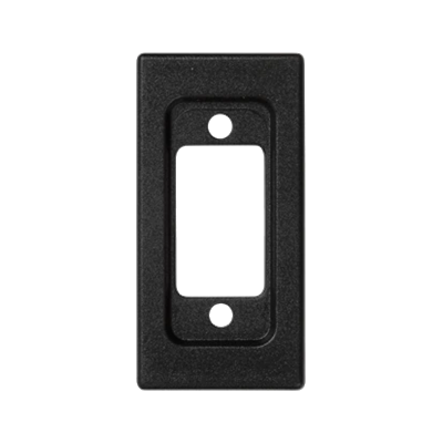 Board K45/2 VGA connectors (D-Sub 15) 22, 5x45mm, graphite gray