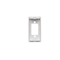 Board K45/2 VGA connectors (D-Sub 15) 22.5x45mm, pure white