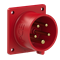 Board plug 16A 400V 3P+Z+N IP44
