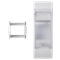 Board with cover K45 for OFIBLOK/ALK/CABLOPLUS/CABLOMAX for 2-pole apparatus pure white