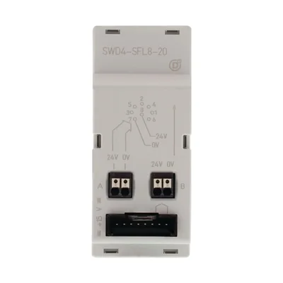 Boccola per quadro elettrico, SWD4-SFL8-20, cavo piatto e tondo, presa
