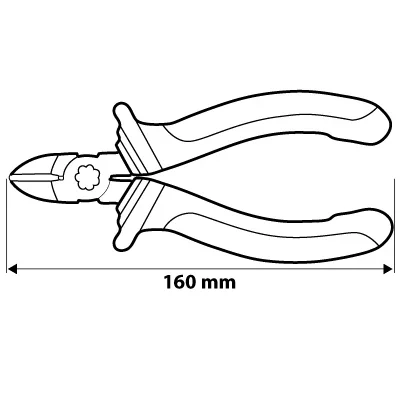 Boční štípačky 160 mm