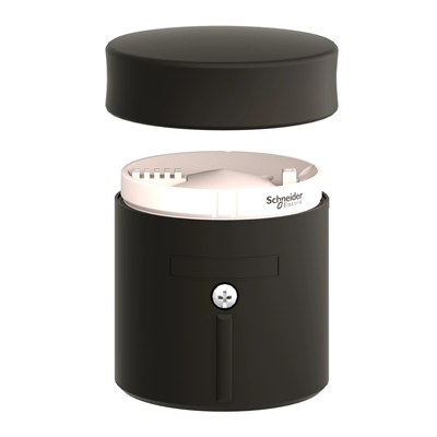 Body+cover for XVB- without discharge element, black, IP 65, XVBC21