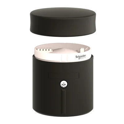 Body+cover for XVB- without discharge element, black, IP 65, XVBC21