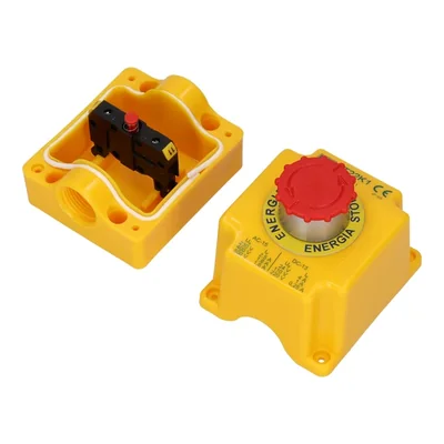 Boîte à boutons K1 avec bouton STOP