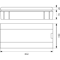 Boîte de distribution encastrée SRp-18/B (N+PE)