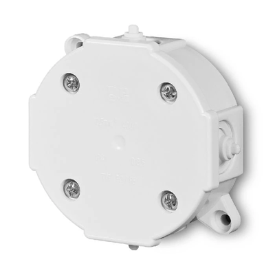 Boîte de jonction 80x38mm avec bornes 4 voies pour Cu jusqu'à 2.5mm2 IP41 blanc