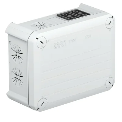 Boîte de jonction T 100 WB 4S3 avec prises Wieland 4s3p