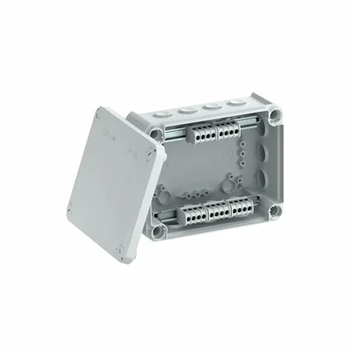 Boîte de jonction T 160 KL avec bornier et inserts
