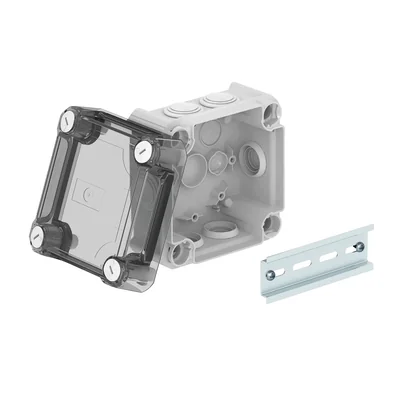 Boîte de jonction T 60 HD TR avec couvercle transparent