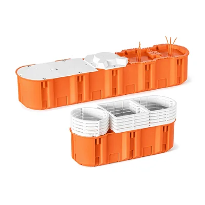 Boîte d'encastrement M3x60DF MULTIWALL SLIM, orange
