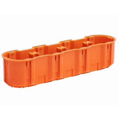 Boîte d'encastrement M4x60DF MULTIWALL SLIM, orange