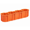 Boîte d'encastrement M4x60DF MULTIWALL SLIM, orange