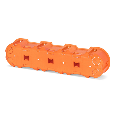 Boîte d'encastrement M4x60DF MULTIWALL SLIM, orange