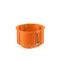 Boîte d'installation pour murs creux P60KF 60mm carrelage orange