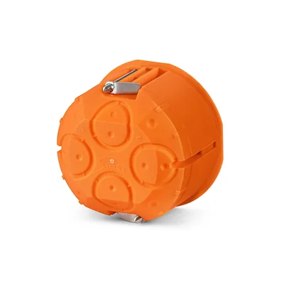 Boîte d'installation pour murs creux P60KF 60mm carrelage orange