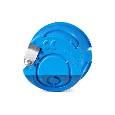 Boîte d'installation pour murs vides P32 fi32mm applique bleu