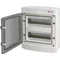 Boîtier apparent 24 mod. Porte transparente IP65 ECH-24PT-s