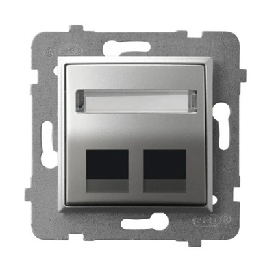 Boîtier ARIA Double Keystone argent