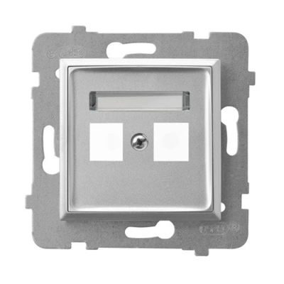 Boîtier ARIA Double Keystone droit argent