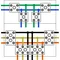 Boîtier de protection incendie PIP-5A R4x2x4,4x3x4 rouge