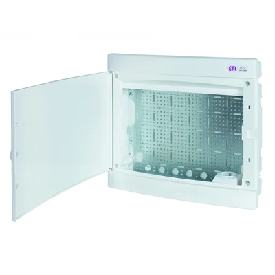 Boîtier ECM 2x18PO MEDIA encastré avec plaque et prise