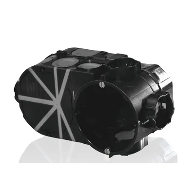 Boîtier encastré E550 noir