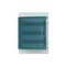 Boîtier gris 65P18X32A, 54 m, IP65, 125 A, classe II, 600 x 430 x 155 mm (H x L x P) | Rails DIN | Porte transparente | Vis N+PE