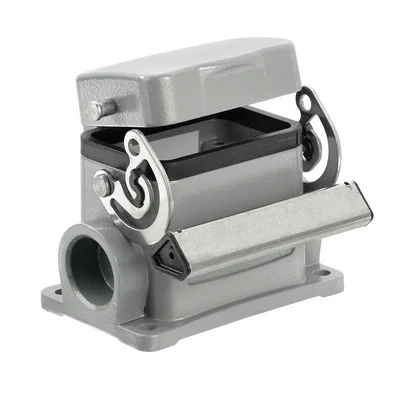 Boîtier HDC 06B SDLU 1M20G pour connecteurs rectangulaires, référence 1900360000