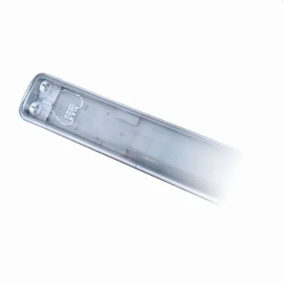 Boîtier hermétique pour tubes LED 2x150cm