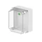 Boîtier industriel en saillie 270 x 220 x 168 mm IP 65 - gris/transparent