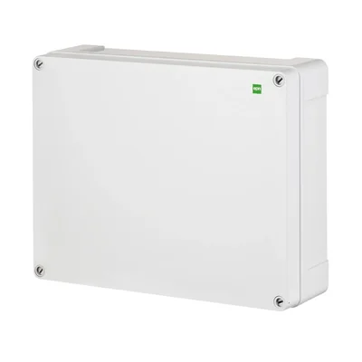 Boîtier industriel en saillie 313 x 253 x 165 mm IP 65 - gris