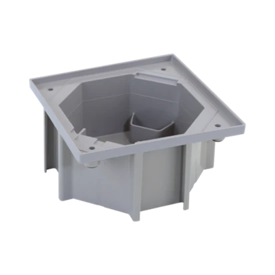 Boîtier pour insert IP66 à bétonner, gris