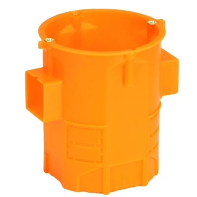 Boîtier série à encastrer avec vis S60GFw fi60mm orange profond